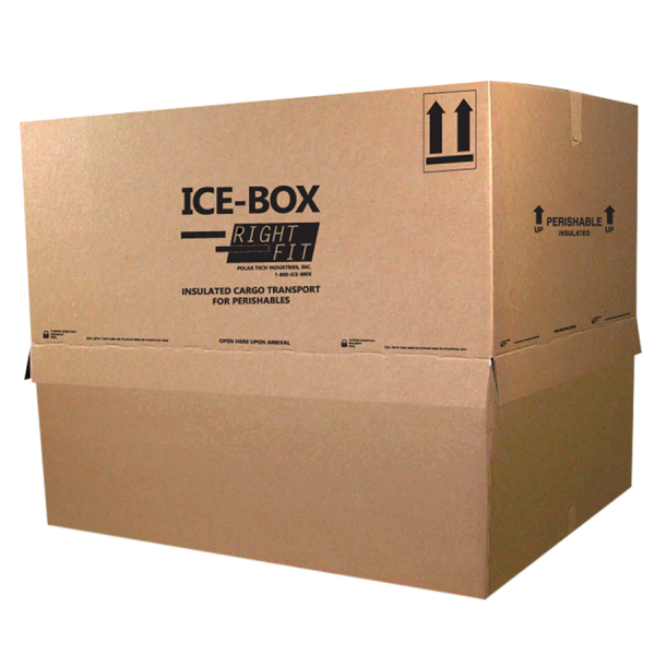 30 x 24 x 38&frac12;-56&quot; Ice-Box Corrugated GE66KD T